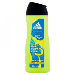 Adidas sprchový gél pre mužov Get Ready 400 ml