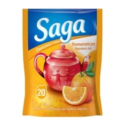 Saga ovocný čaj pomaranč 34g 