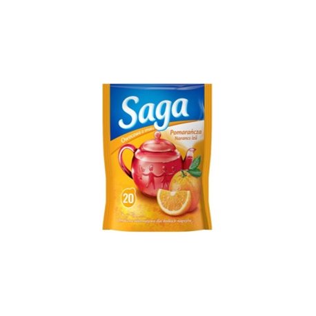 Saga ovocný čaj pomaranč 34g 