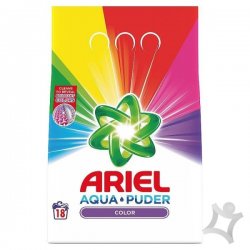 Ariel AquaPuder Color - prací prášok   18 praní  1,17 kg