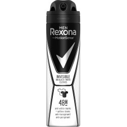 Rexona deodorant pánsky - Invisible on black & white 150 ml