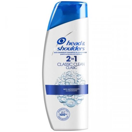 Head & Shoulders Classic Clean 2 v 1 Šampón Proti Lupinám 400ml