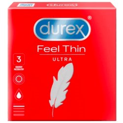Durex kondómy Fell Ultra Thin 3ks