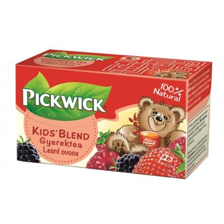 PICKWICK ovocný čaj pre deti - lesné ovocie 20ks