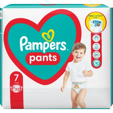 Pampers pants plienky veľk. 7, 32ks