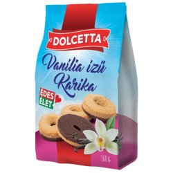 Dolcetta vanilkové venčeky 160g 