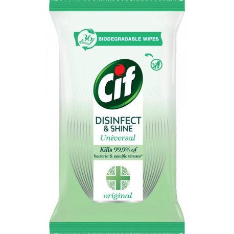 Cif utierky Disinfect & Shine 36ks