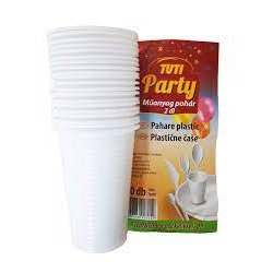 Tuti Party plastové poháre 3dl, 20ks