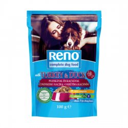 Reno krmivo pre psov s morčacinou a kačacinou 100g