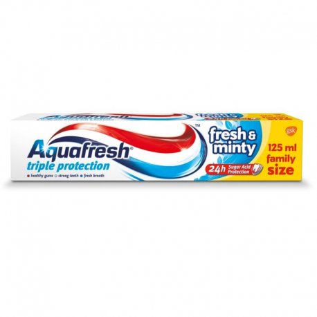Aquafresh fresh & minty 125ml