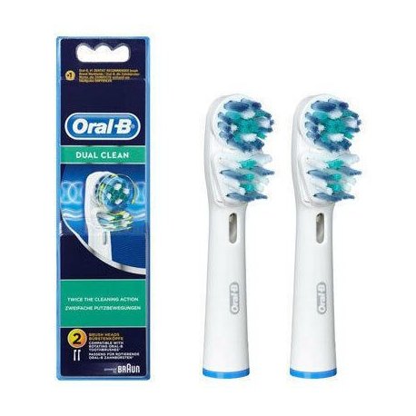 Oral-B Dual Clean Hlava na elektrickú zubnú kefku 2ks