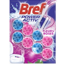 Bref Power Activ Fleurs Roses 2x50g