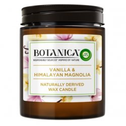 Air Wick Botanica vonná sviečka Vanilla& Himalayan Magnolia 205g