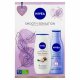 Nivea darčeková kazeta Smooth Sensation spr.gél.250ml+tel.ml.250ml