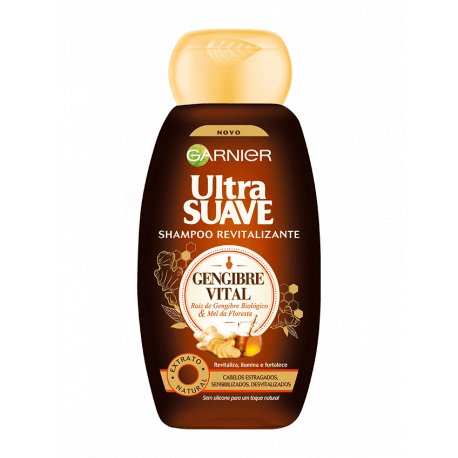 Garnier Ultra Suave šampón vhodné pre všetky typy vlasov so zázvorom 250ml