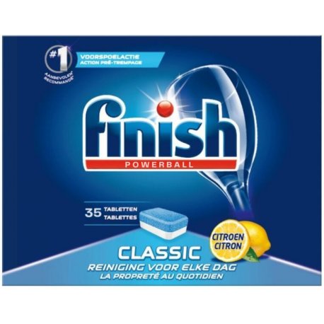 Finish Powerball Classic Citrus tabletky do umývačky riadu 35ks