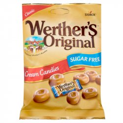 Werther´s Original karamelový cukrík bez cukru 70g