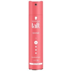 Taft lakk na vlasy Shine 4 červený 250 ml 