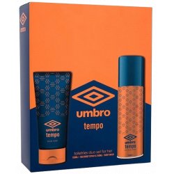 Umbro kazeta Tempo sprchový gél 150ml + deo 150ml 