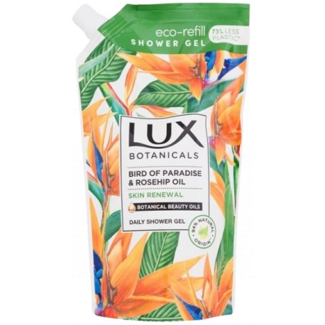 Lux sprchový gél náplň Birds of paradise & roseship oil 500ml 