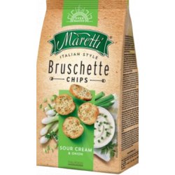 Brruschette Maretti cibuľa a kyslá smotana 70g