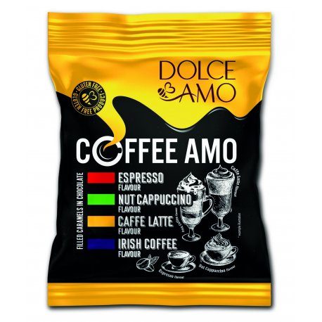 Coffee Amo čokoládové cukríky 100g