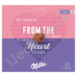 Milka pralinky From the heart 110g