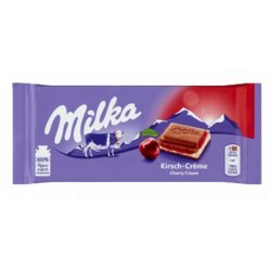 Milka cherry cream 100g