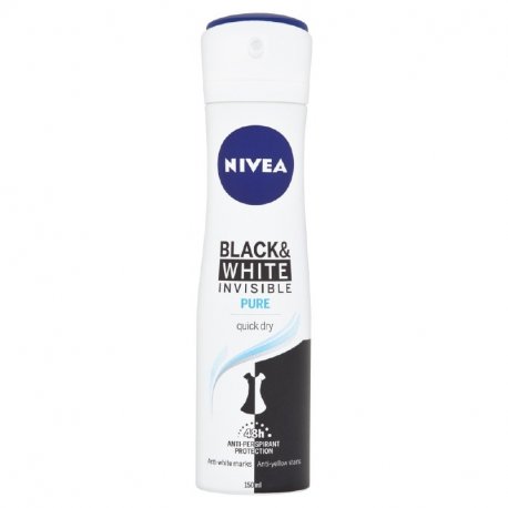 Nivea dámsky antiperspirant black&white Pure 150ml