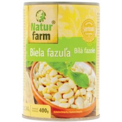 Naturfarm fazuľa biela 400g