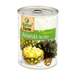 Naturfarm ananás 565g