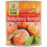 Naturfarm broskyňový kompót 820g