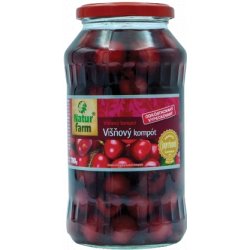 Naturfarm višňový kompót 700g