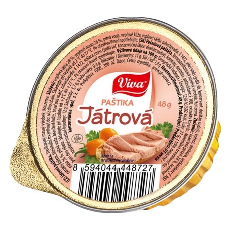 Viva paštéta pečeňová 48g