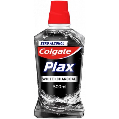 Colgate ústna voda Plax white+charcoal 500ml