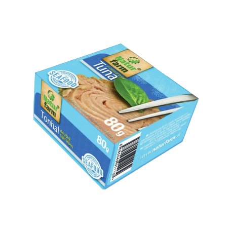 Naturfarm tuniak kúsky vo vlastnej šťave 80g