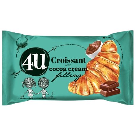 4U croissant kakaový 50g
