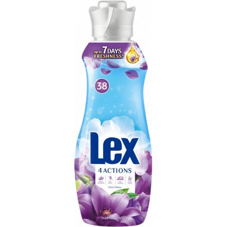 Lex aviváž Velvet deluxe 38 praní 874ml