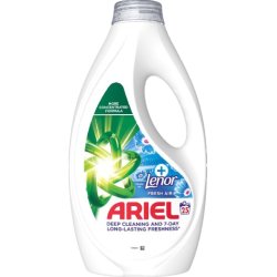 Ariel Touch of Lenor Fresh air prací gél na biele prádlo  25 pranie  1125ML